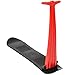 Best Choice Products Kids Foldable Snow Scooter Sled Ski Snowboard w/ Grip Handle - Red