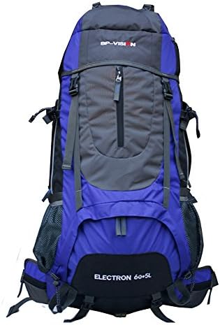 Idea Life Durable Waterproof Hiking Backpack 60l Backpack (Blue)