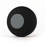 NeeGo Portable Waterproof Shower Speaker Bluetooth 3.0 with Built-In Mic Powerful for Pool Boat Beach Hiking Camping
