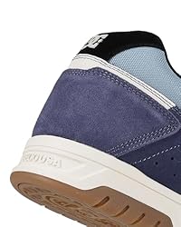 DC Shoes Men's Stag Sneaker, Navy/Blue, 7