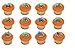 Bundleofbeauty Gh5510a 12pack Edible Sugar Shaped Construction Truck Cake / Cupcake Toppers