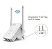 Glamorance N300 Wireless-N Wi-Fi Range Extender, Wi-Fi Repeater, Full Coverage Wireless Router Supports AP/Repeater/Router Mode with Easy WPS Setup, Mode Selector, Wall Plug and LED Indicators