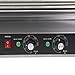 S AFSTAR Commercial 30 Hot Dog 11 Non-Stick Roller Machine, Electric Hot Dog Sausage Grill Cooker Machine with Removable Stainless Steel Drip Tray & Glass Hood Cover, Countertop Hot Dog Roller Warmer