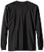 Carhartt Mens Loose Fit Heavyweight Long-Sleeve Pocket T-Shirt (Big and Tall) Henley Shirts, Black, XX-Large Tall US