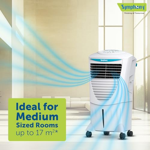 Symphony Enfriador de Aire Evaporativo Portatil de 31 litros Hi Cool i