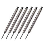 Waterford Capless Rollerball Pen Refill Black Six Pack