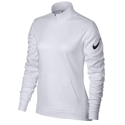 nike women's therma half zip
