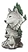 Gifts Decors Ebros Mountain Scenery Gray Wolf Family Statue Timber Wolf Pack On Rocks 13