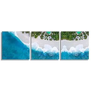 3 Piece Canvas Wall Art for Living Room Bedroom Home Artwork Popular Art Paintings Ready to Hang - 12"x12"x3 Panels