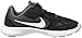NIKE Kids' Revolution 3 (PSV) Athletic Shoe, dark grey/white-black-pure platinum, 2 M US Little Kid