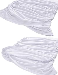 NEARKIN falda de corte delgada de cintura alta elástica para dama