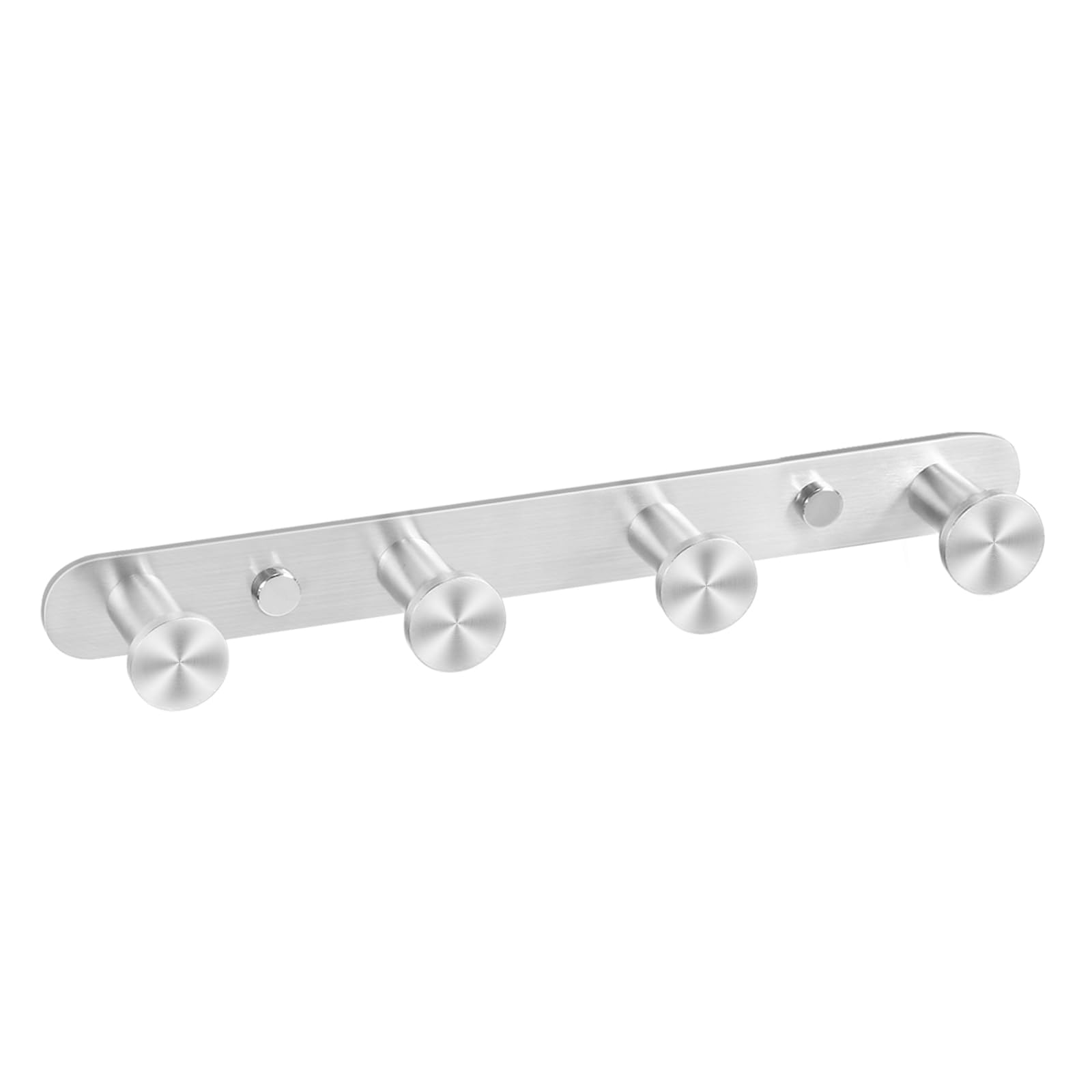 SOMDARHK Coat Hooks Wall Mounted,Heavy Duty Coat Rack,Stainless Steel Coat Hook Rack Bathroom Wall Hanger - 4 Door Hooks for Hanging Clothes,Towels,Robes,Hats, Kitchen & Hallway