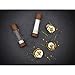 Cole & Mason Derwent Pepper Mill - Refillable Pepper Grinder with Gourmet Precision Mechanisms - Kitchen Accessories for Cooking - Black Peppercorn Grinder for Seasoning - Pepper Mill, Forest Wood