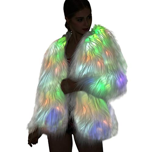 led fur jacket