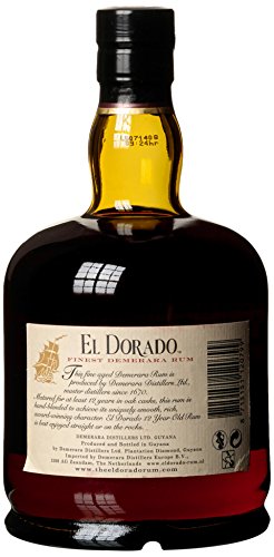 El Dorado Rum 12 Jahre, 700ml (1er Pack) – Bild 4