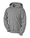 Duofold Boys' Big Powerblend Eco Fleece Pullover Hoodie, Light Steel, L