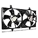 Radiator AC Condenser Cooling Fans For 2002-2006 Nissan Altima 2.5L 3.5L, For 2004-2008 Nissan Maxima 3.5L ATRDF012