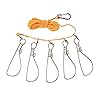 Lixada-5-Snaps-Stainless-Steel-Fish-Stringer-Rope-Lanyard-Fish-Lock-Fishing-Accessories-Tackle-Tool