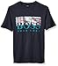 Hugo Boss BOSS Men's Tee 7 Logo Print T-Shirt, Dark Blue, L