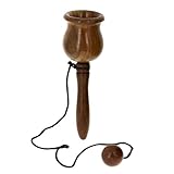 Cup And Ball Game Wooden Toys Handcrafted Gifts For Kids by ShalinIndia