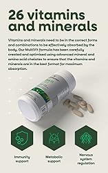 Vegetology MultiVit Vegan Multivitamins W/26