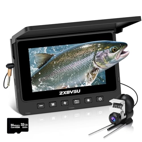 ZXBVSU Underwater Fishing Camera DVR Video Recording