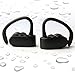 Jarv NMotion Free Dual True Wireless Earbuds, Bluetooth Headphones, Secure Firm Fit, Sweatproof, Lightweight Headset, True Wireless Headphones w/ Enhanced Mic & Stereo Sound for iOS & Android - Black