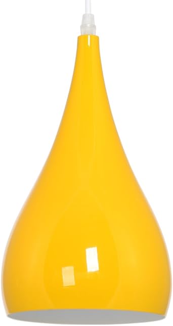 yellow ceiling pendant