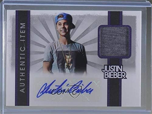 Justin Bieber (Trading Card) 2012 Justin Bieber Collection - Authentic Items - Autographs [Autographed] #15
