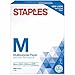 Staples qU-HRAF-E8R9 Copy Paper 1 Reams Cases for HP, Xerox, Samsung, Kodak, and Cannon Printer, 500 Sheets