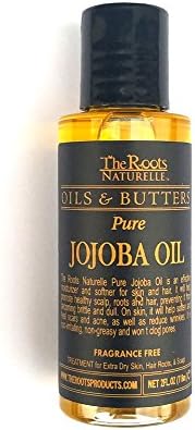 The Roots Naturelle Pure Jojoba Oil for Hair and Skin / 2 ounces