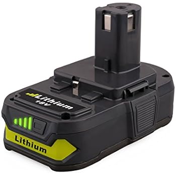 Lasica Battery 18V Lithium 2500mAh for Ryobi One Plus 18V ...