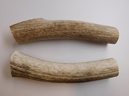 Elk Antler Chew for Dogs Made in The USA – Large Whole – Premium Grade A 100% Natural Shed Antlers – Hand Inspected – No Odor – Safe, Healthy and Delicious Long Lasting American Dog Chews
