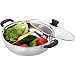 MyLifeUNIT Shabu Shabu Hot Pot, Dual Sided Yin Yang Hot Pot with Stainless Steel Divider, 12 Inch