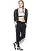Under Armour Women's Favorite Slim Leg Jogger Pant, Black/White, X-Small