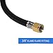 GASPRO 12FT Propane Hose with Regulator for Heater, Fire Pit, Grill, Stove, 3/8 Female Flare, Low Pressure