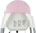 JYOKO Kids High Chair Cushion Compatible with IKEA Antilop 100% Cotton + Foam + 3D Air Confort Made (Pink Sparkles)