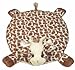 Bearington Baby Patches Tummy Time Mat, 30 x 30 Inch Giraffe Plush Stuffed Animal Blanket, Giraffe Baby Stuff for Nursery Décor