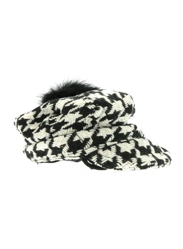 houndstooth cap