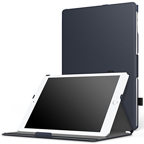 MoKo Case Fit iPad Pro 9.7 - Slim-Fit Multi-Angle Folio Cover Case with Auto Wake/Sleep Fit Apple iPad Pro 9.7 Inch 2016 Release Tablet (Not fit New iPad 9.7 Inch 2017 Version), Indigo