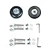 F-ber Suitcase Luggage Wheels Replacement Kit OD40/45/50/54/60/64mm Wheels ABEC 608zz Skate Inline Outdoor Skate Replacement Wheels Multiple Sizes, Set of (2) Wheels