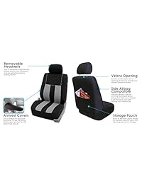Funda para asiento FH Group, Gris