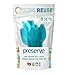 Preserve Rusable, Dishwasher Safe, BPA Free, On the Go Cutlery Made from Recycled Plastic in the USA , 24 Piece Set, Aqua Blue, 11616