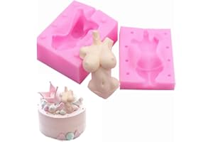 3D Dolls Body Model Man Woman Male Female Child Body Silicone Fondant Molds Plaster Clay Mold Chocolate Biscuit Sugar Craft M