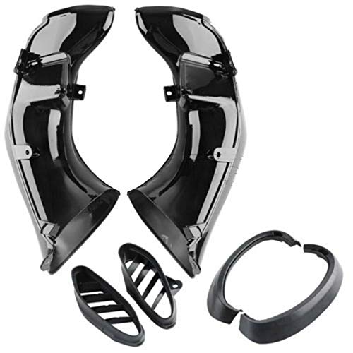 Tubo In Gomma Ram Air Intake Per Yamaha YZF R1 2004-2006 - Ricambio Per Moto, Nero - Foto 2