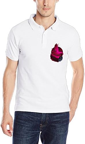 Polo Collar Shirts Bird Eagle Pique Polo For Men