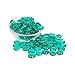 Artisan Supply Teal Glass Gems 5 Lbs. — Fills 1 ½ Quarts Vol. —Non-Toxic Lead Free Vase Filler, Table Scatter, Aquarium Fillers — Beautiful, Smooth, Fun, Vibrant Colors Crafted in The USA