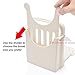 Bread Cutter Guide - Bread Slicing Guide Adjustable Folding Bread Slicer Toast Slicer Toast Cutting Guide Handed Bread Machine Bread Maker for Homemade Bread Bagel Loaf Sandwich White