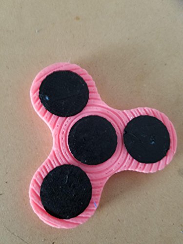 EDC Tri-Spinner Fidget Spinner ALL PLASTIC (pink)