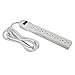 Otimo 6Ft 8-Outlet Surge Protector 15A, 90J - 6 Foot Power Cord with 8 Outlets on Strip (White)